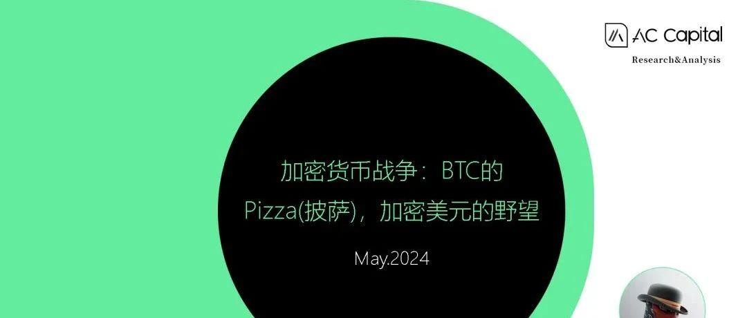 加密货币战争：BTC 的 Pizza 加密美元的野望