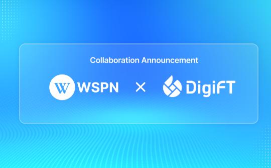 <b>WSPN与DigiFT在Web3数字支付和投资领域 达成战略合作伙伴关系</b>