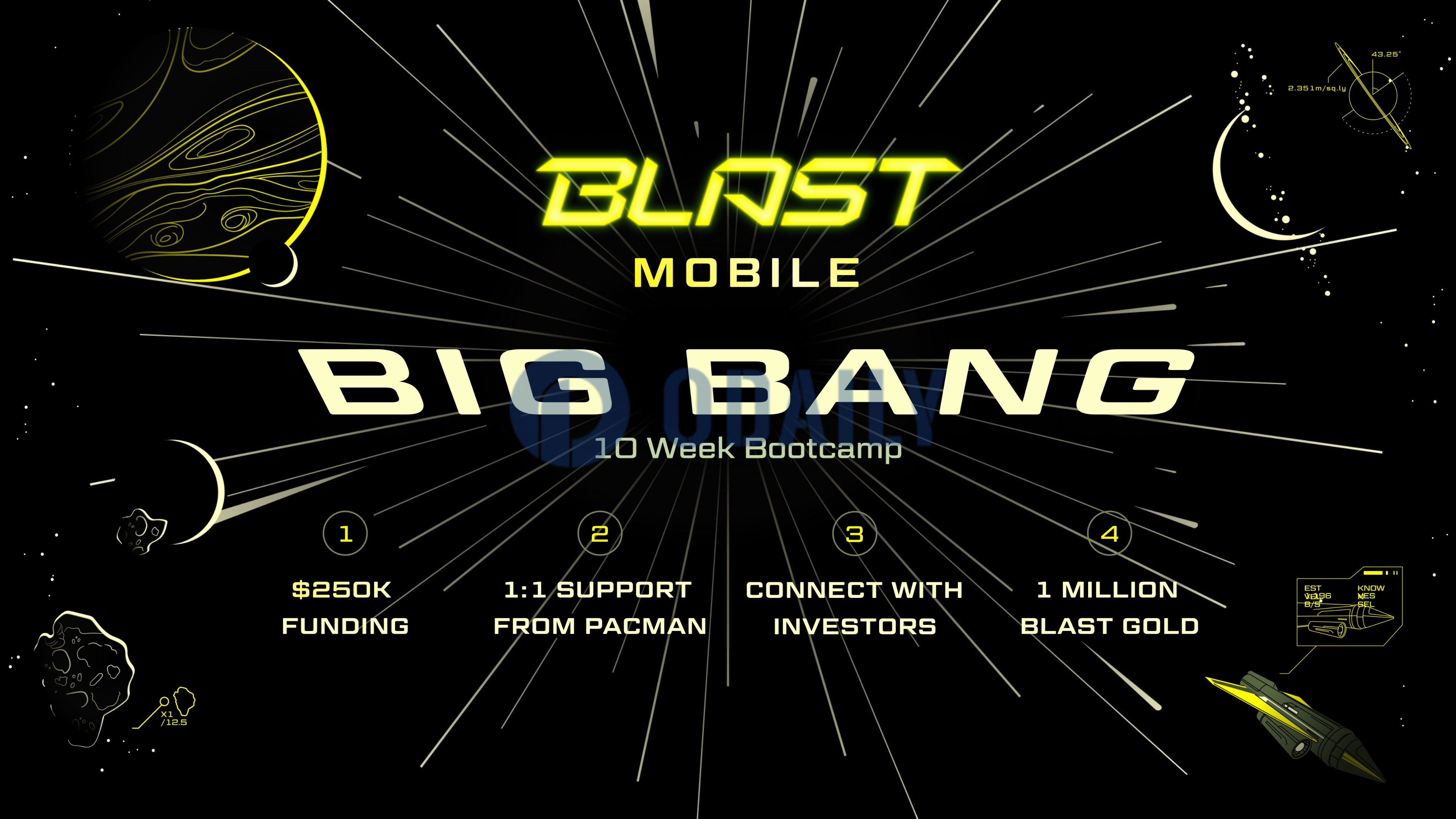 Blast计划推出Mobile Big Bang Bootcamp，入选团队将获得25万美元资金支持