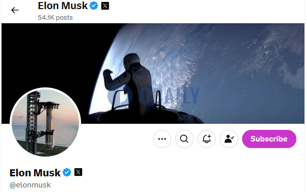 Elon Musk再次更换X账号头像，现为星舰发射塔“Mechazilla”