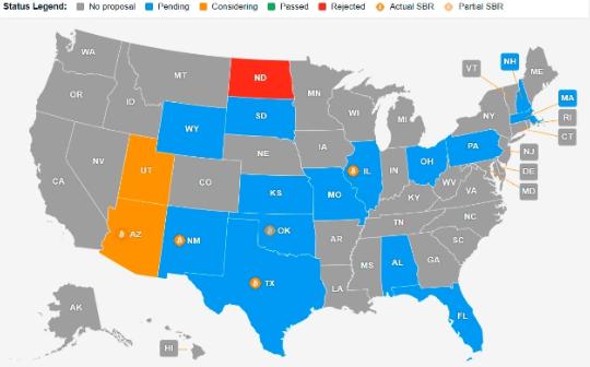 美国犹他州有望率先颁布比特币储备法案